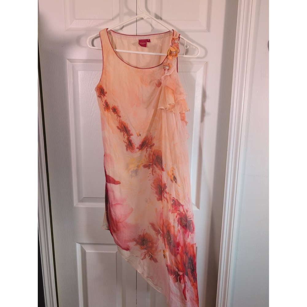 Satya Paul Women's Linen Tunic Dress  Sleeveless M